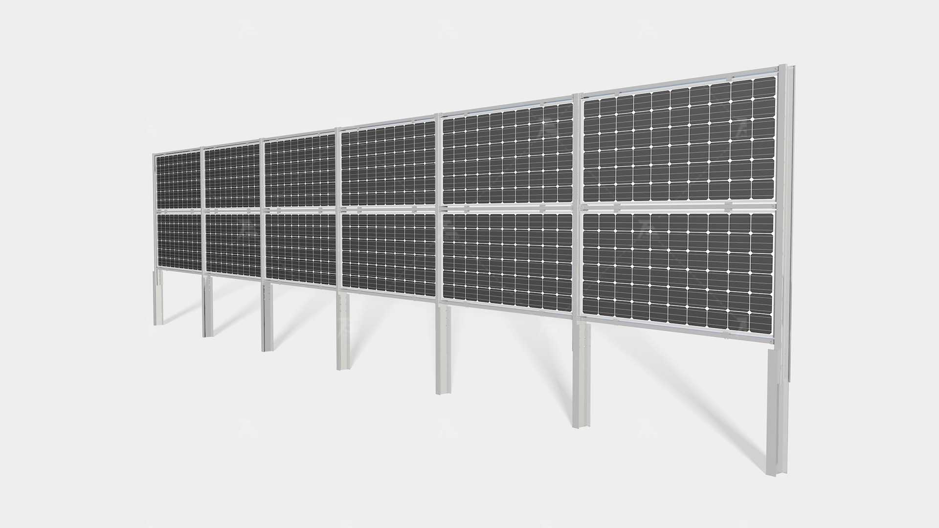 Vertical type mounting system Vertical type mounting system