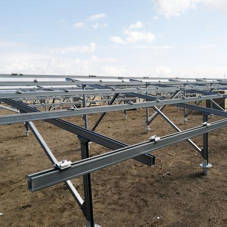 Zn-Al-Mg Coated Steel Solar Ground Mounting System