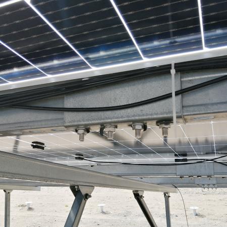Zn-Al-Mg Coated Steel Solar Ground Mounting System