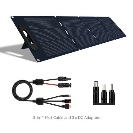 MAG 200W Foldable Solar Charger ( Integrated Structural Design )