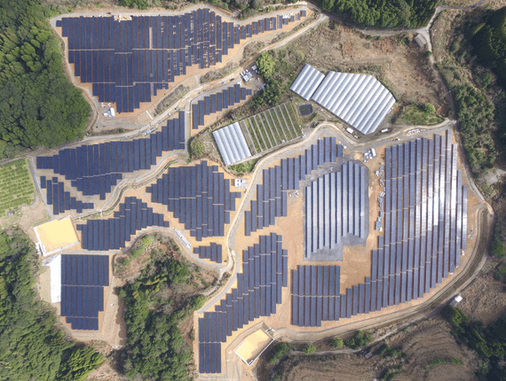 Completed installation of Kagoshima 7.5MW solar power plant