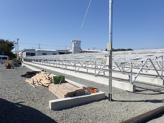 30MW ground solar mounting system project in Fukui Japan