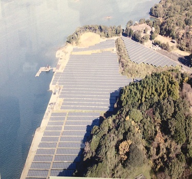 (Sasebo Power Station 2160 KW) Kyushu Nagasaki Prefecture,Sasebo City, Japan 2014.11