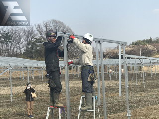 Agricultural solar mounting system