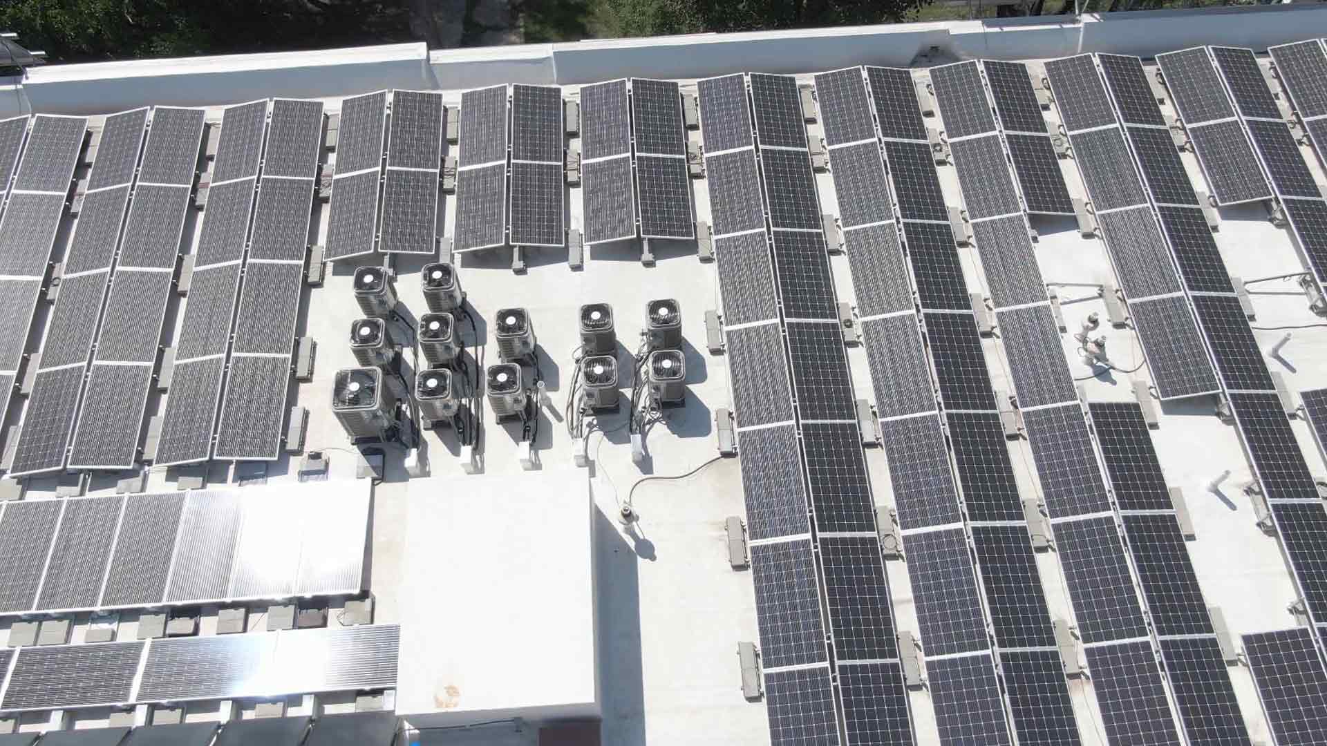 Ballast Roof Solar brackets